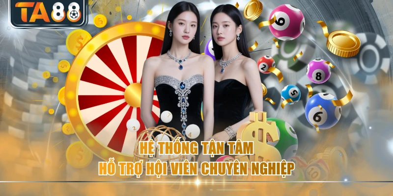 Hệ thống tận tâm, hỗ trợ hội viên chuyên nghiệp